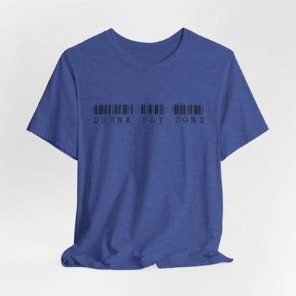 Cotton Tee - Bar Code Black