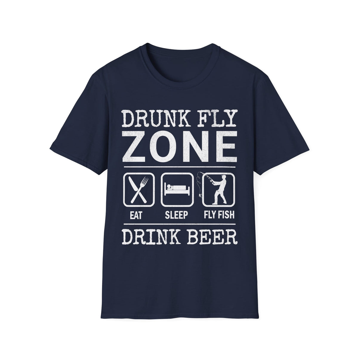 Cotton Tee - Eat, Sleep, Fisg