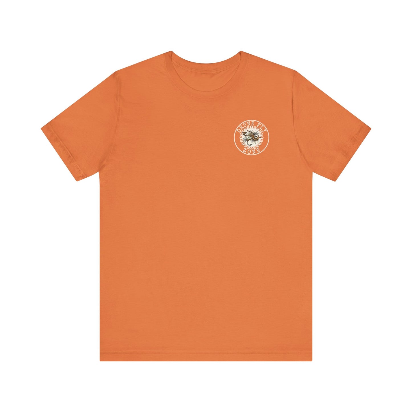 Cotton Tee Flag on Back