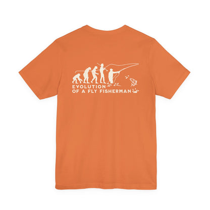 Cotton Tee- Evolution of a Fisherman