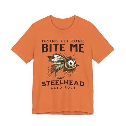 Cotton Tee - Bite Me Steelhead
