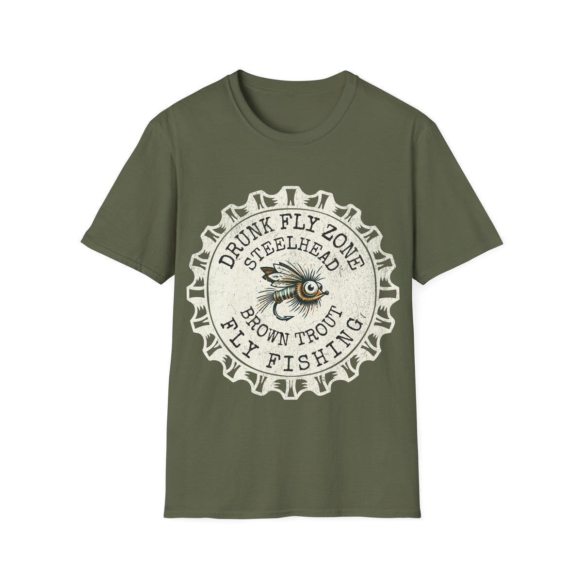 Cotten Tee - Bottlecap Steelhead