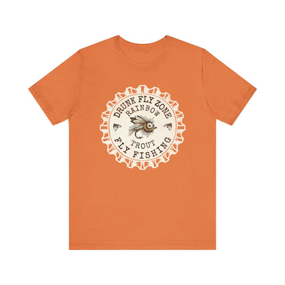 Cotton Tee - Bottlecap Rainbow Trout
