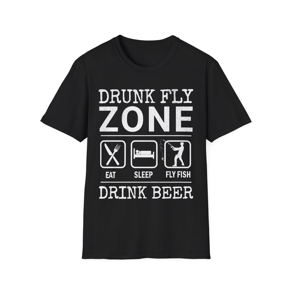Cotton Tee - Eat, Sleep, Fisg