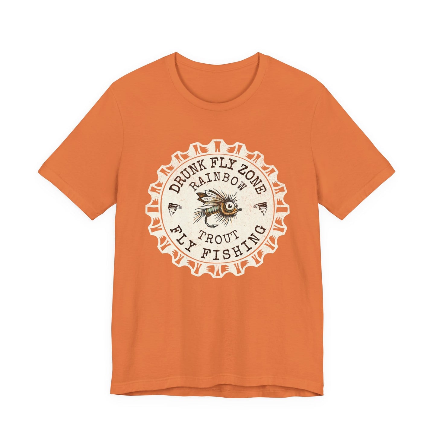Cotton Tee - Bottlecap Rainbow Trout