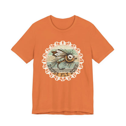 Cotton Tee- Retro Bottlecap Steelhead