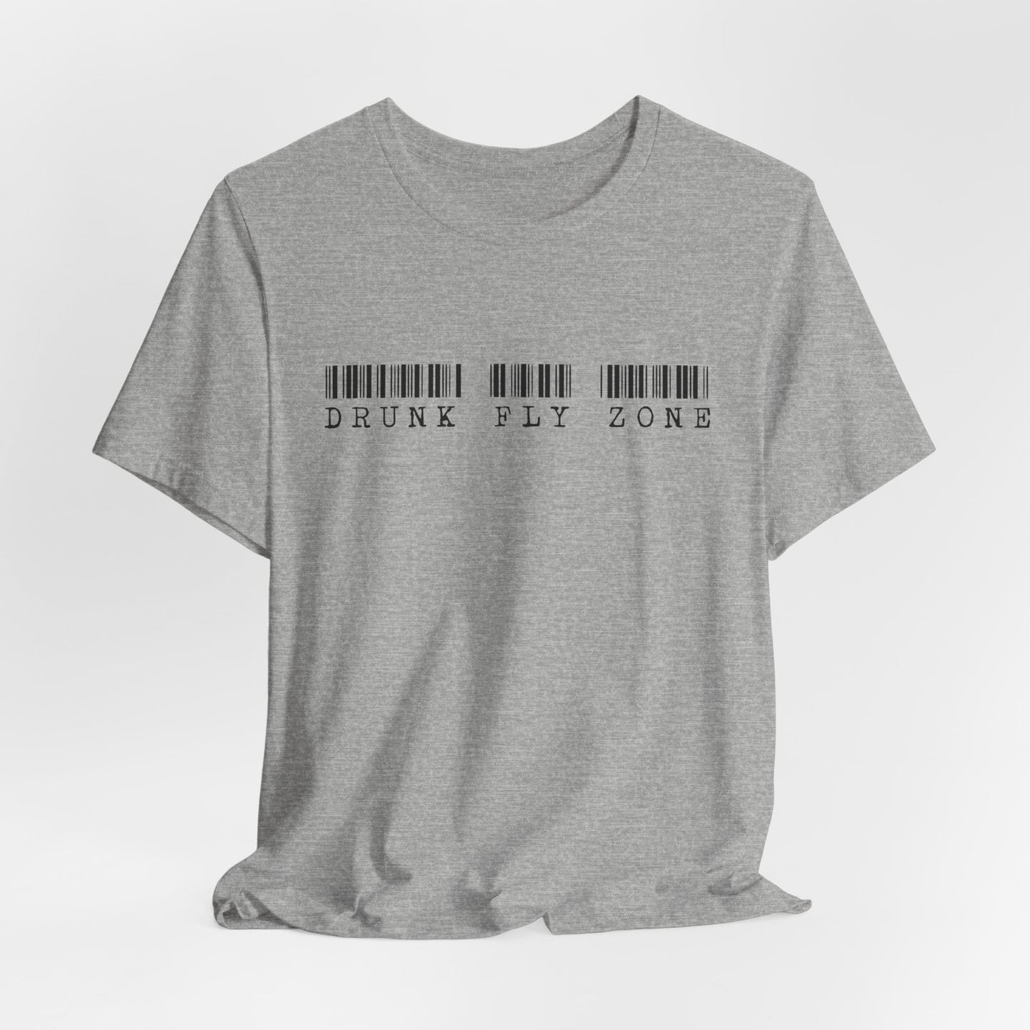 Cotton Tee - Bar Code Black