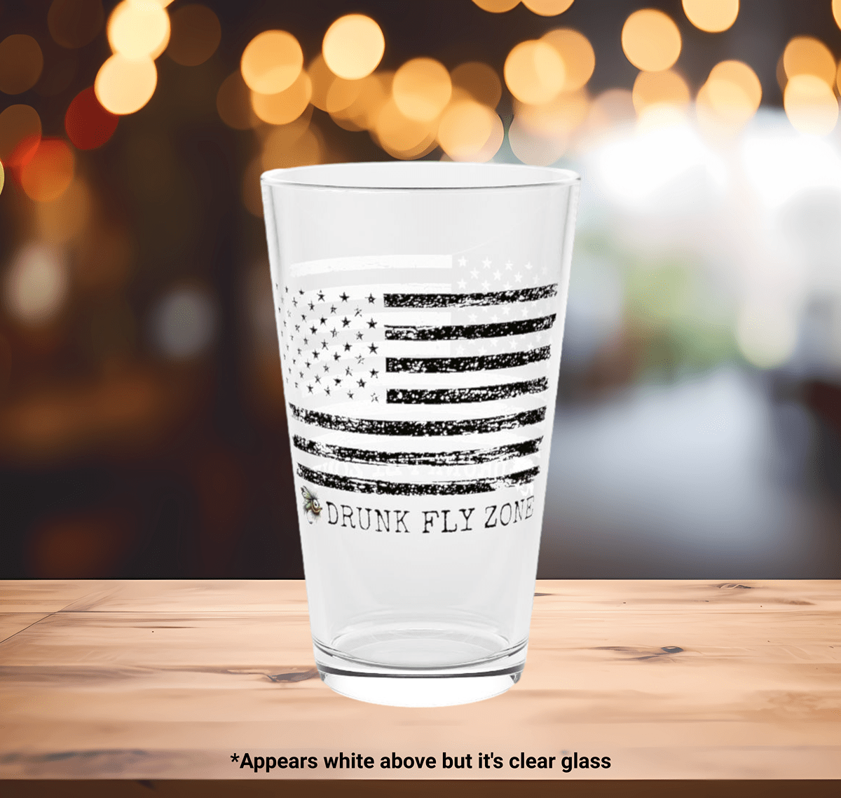 DFZ Pint Glass, 16oz