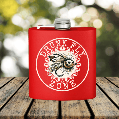 DFZ STAINLESS STEEL FLASK, 6oz