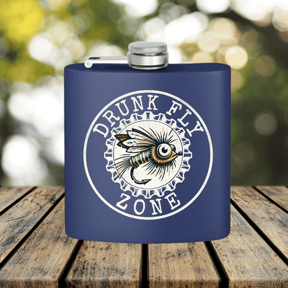 DFZ STAINLESS STEEL FLASK, 6oz