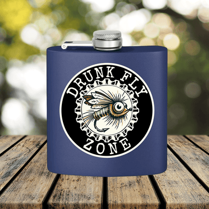 DFZ STAINLESS STEEL FLASK, 6oz